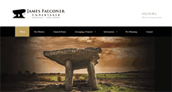 Desktop Screenshot of falconersundertakers.com